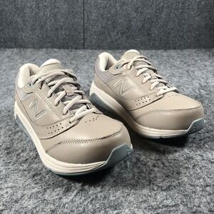 New Balance 928v3 Walking Shoes Womens 10 Beige Leather Comfort WW928GR3
